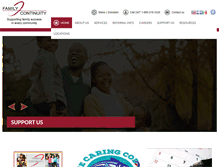 Tablet Screenshot of familycontinuity.org